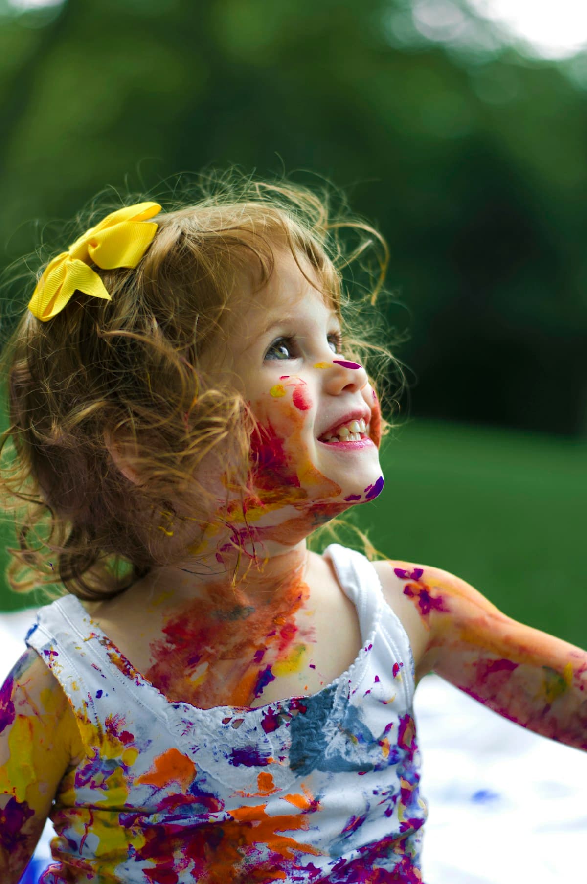 Calm reading moment with young children — cosy early childhood environment